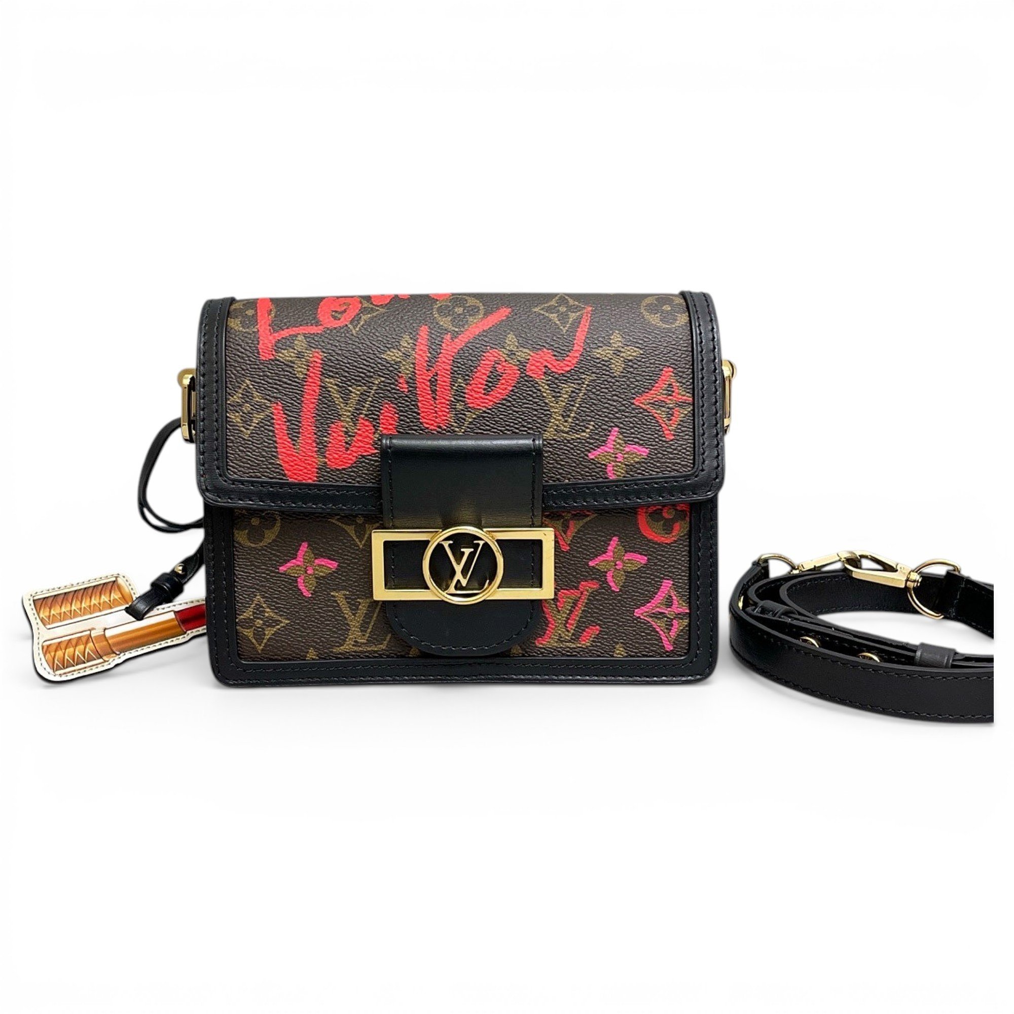 Dauphine Mini leather handbag