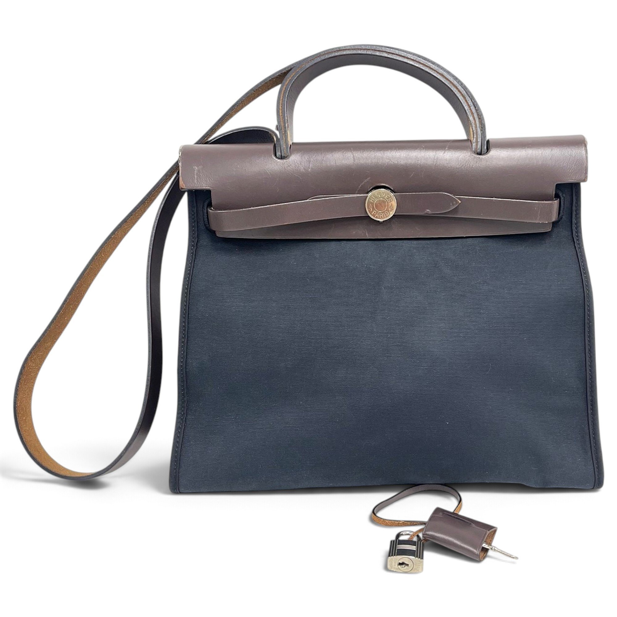 Herbag leather handbag