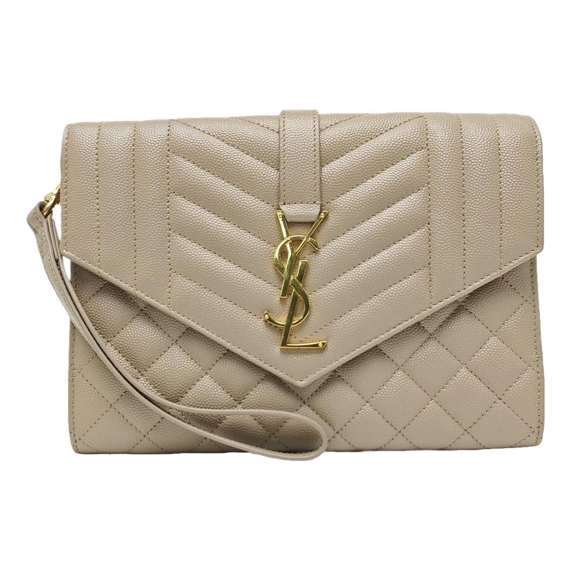 Baby monogramme leather handbag