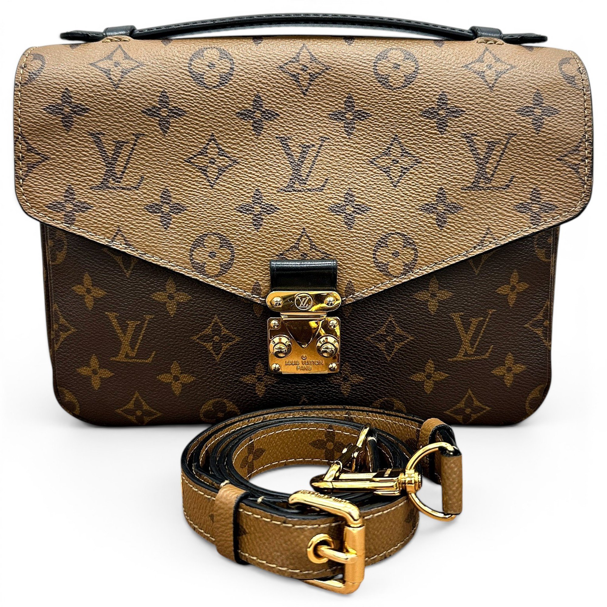 Metis leather handbag