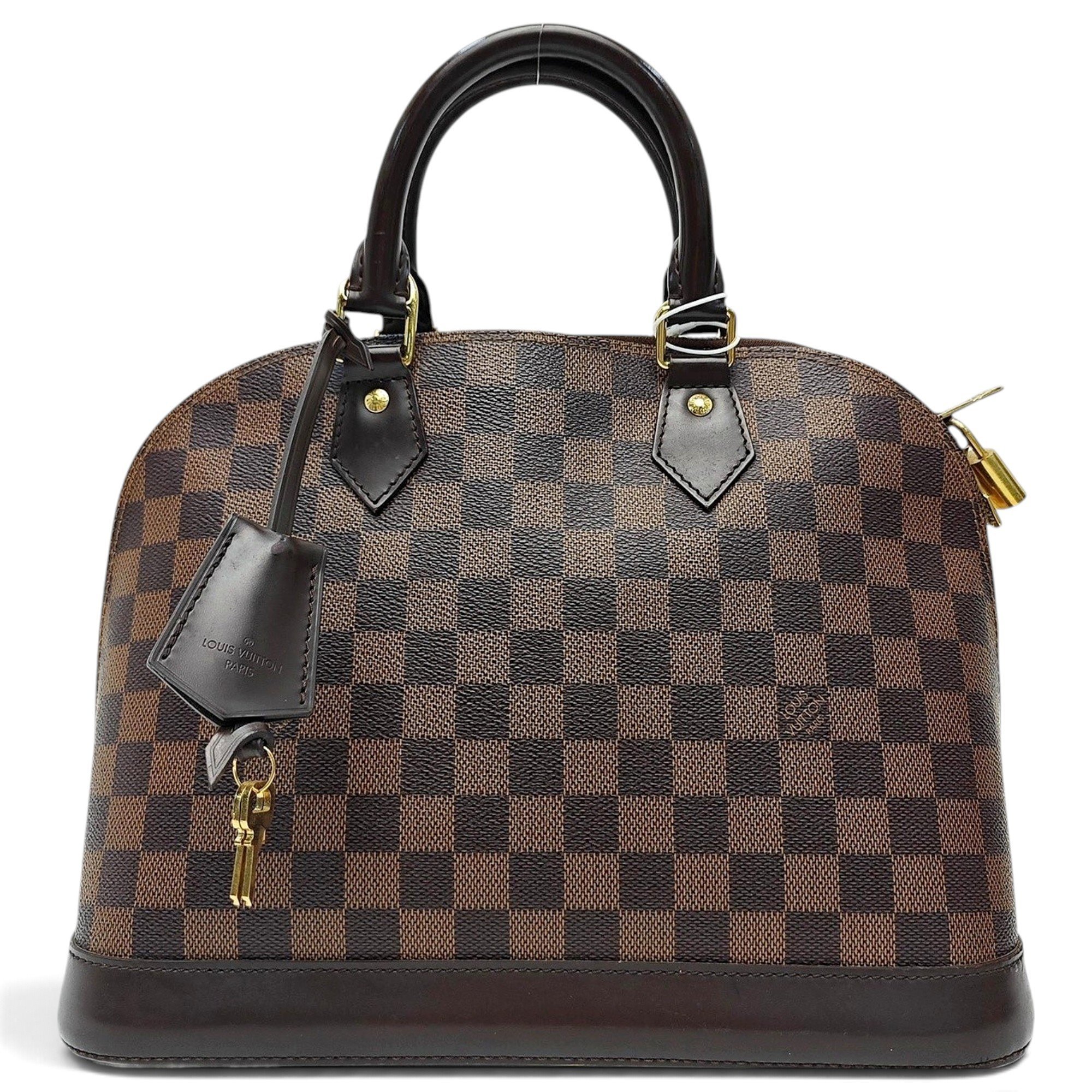 Alma leather handbag