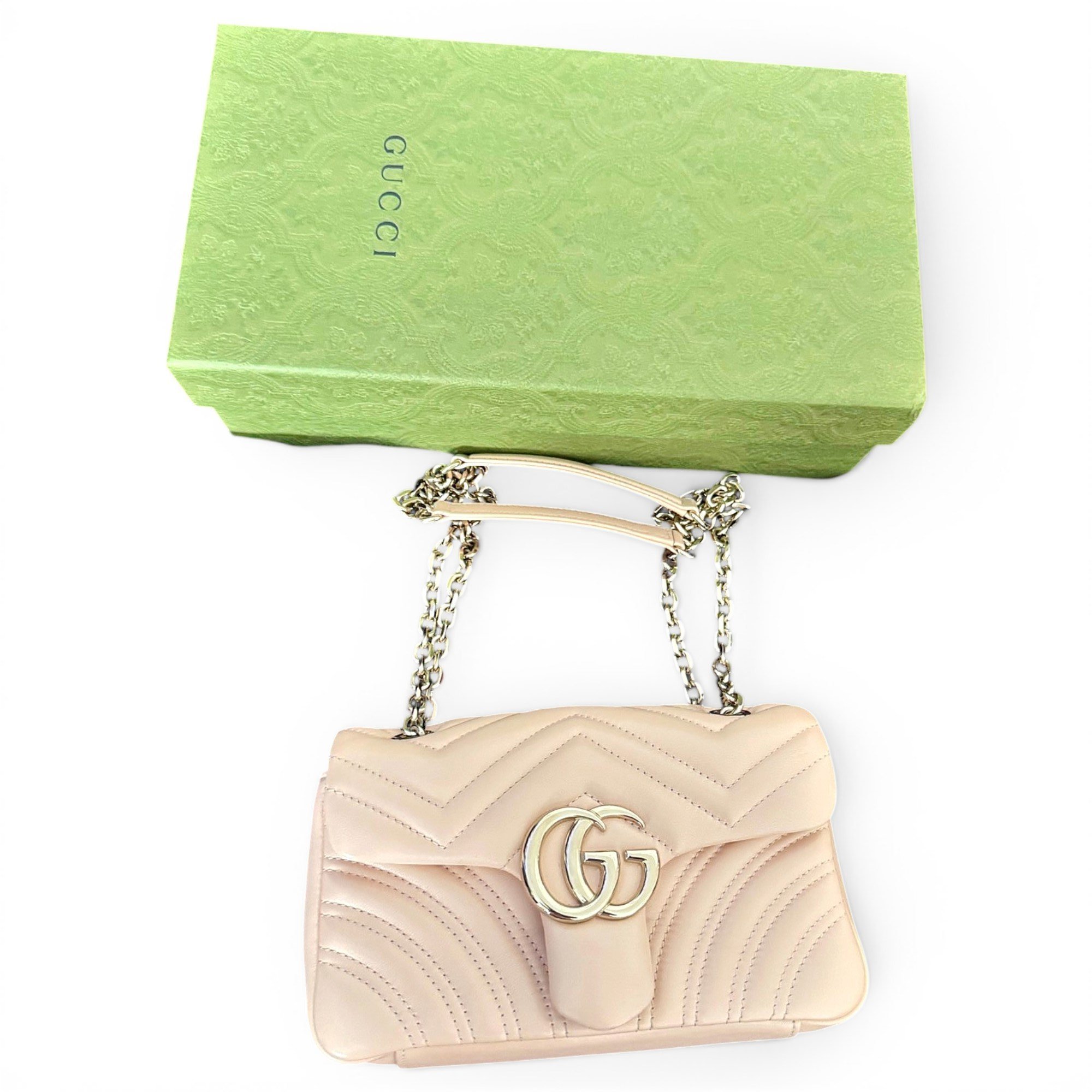 GG Marmont Flap leather crossbody bag