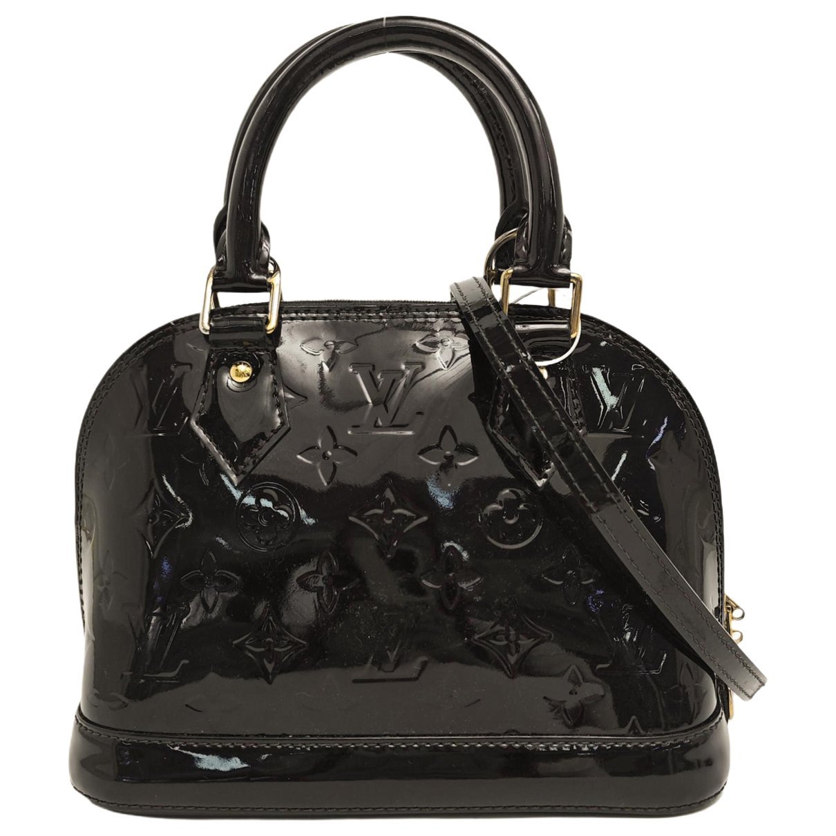 Alma BB patent leather handbag