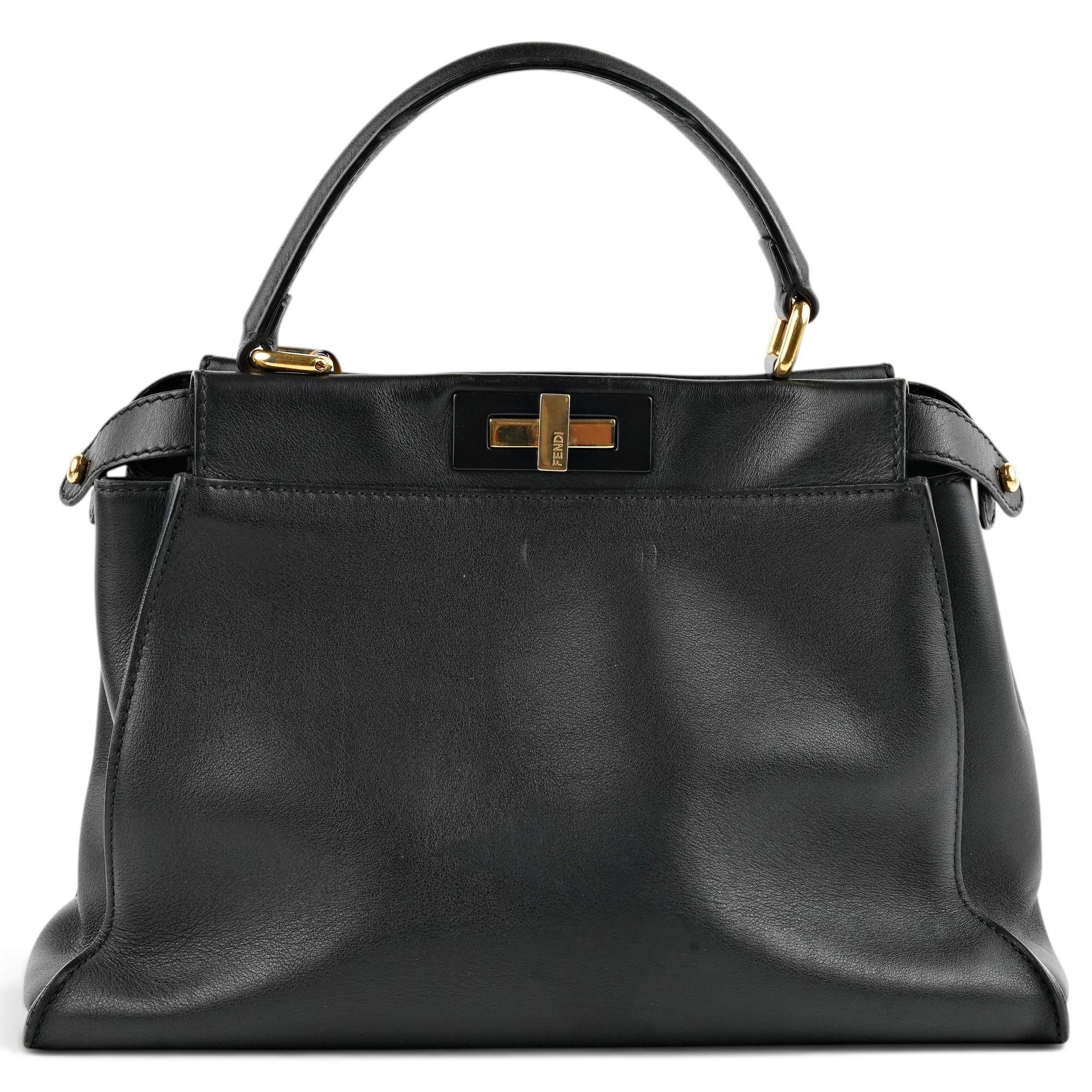 Fendi Peekaboo leather crossbody bag
