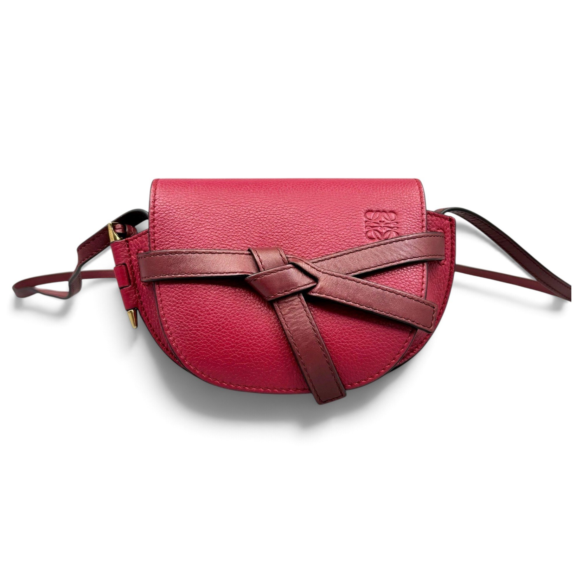 Gate leather crossbody bag