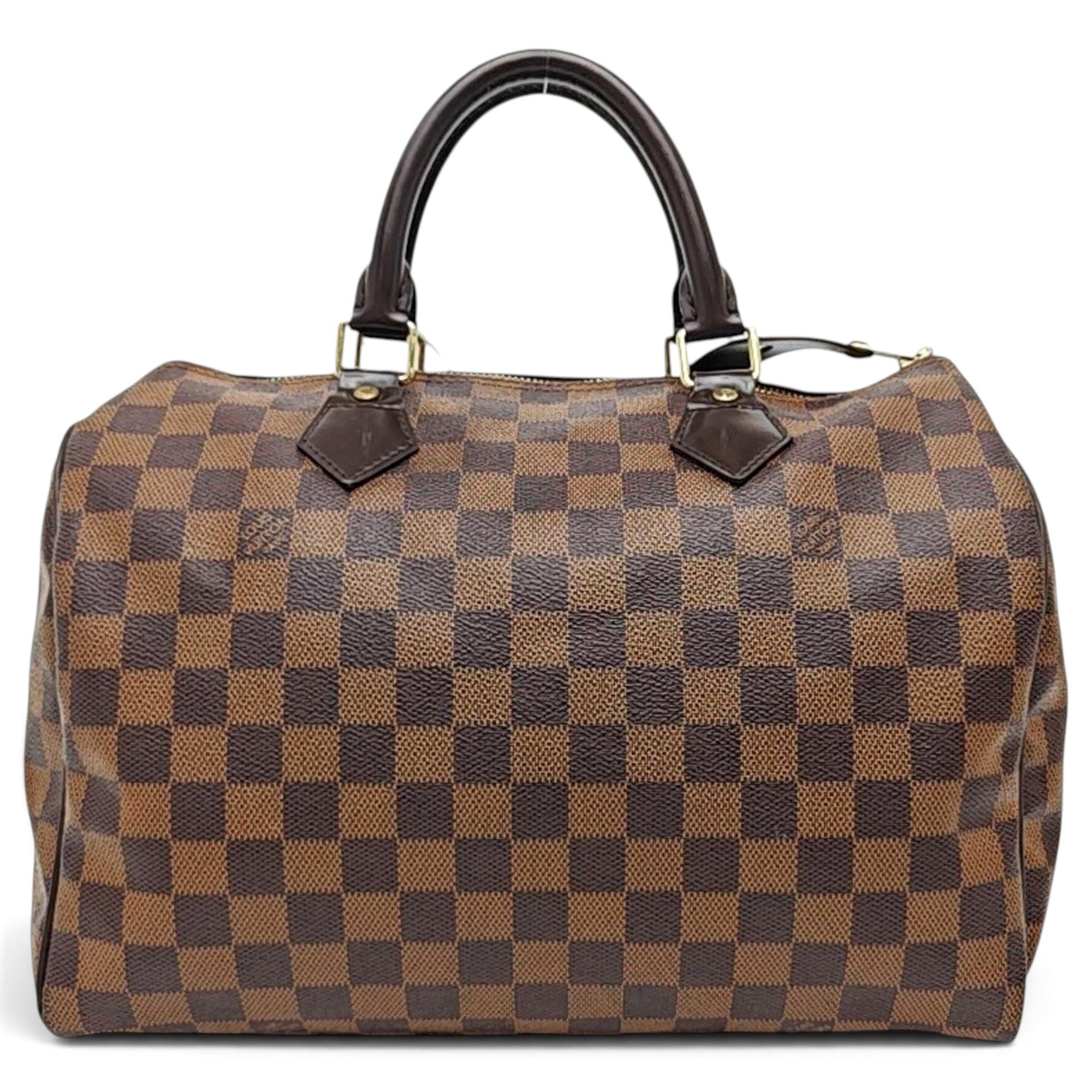 Nano Speedy / Mini HL leather handbag