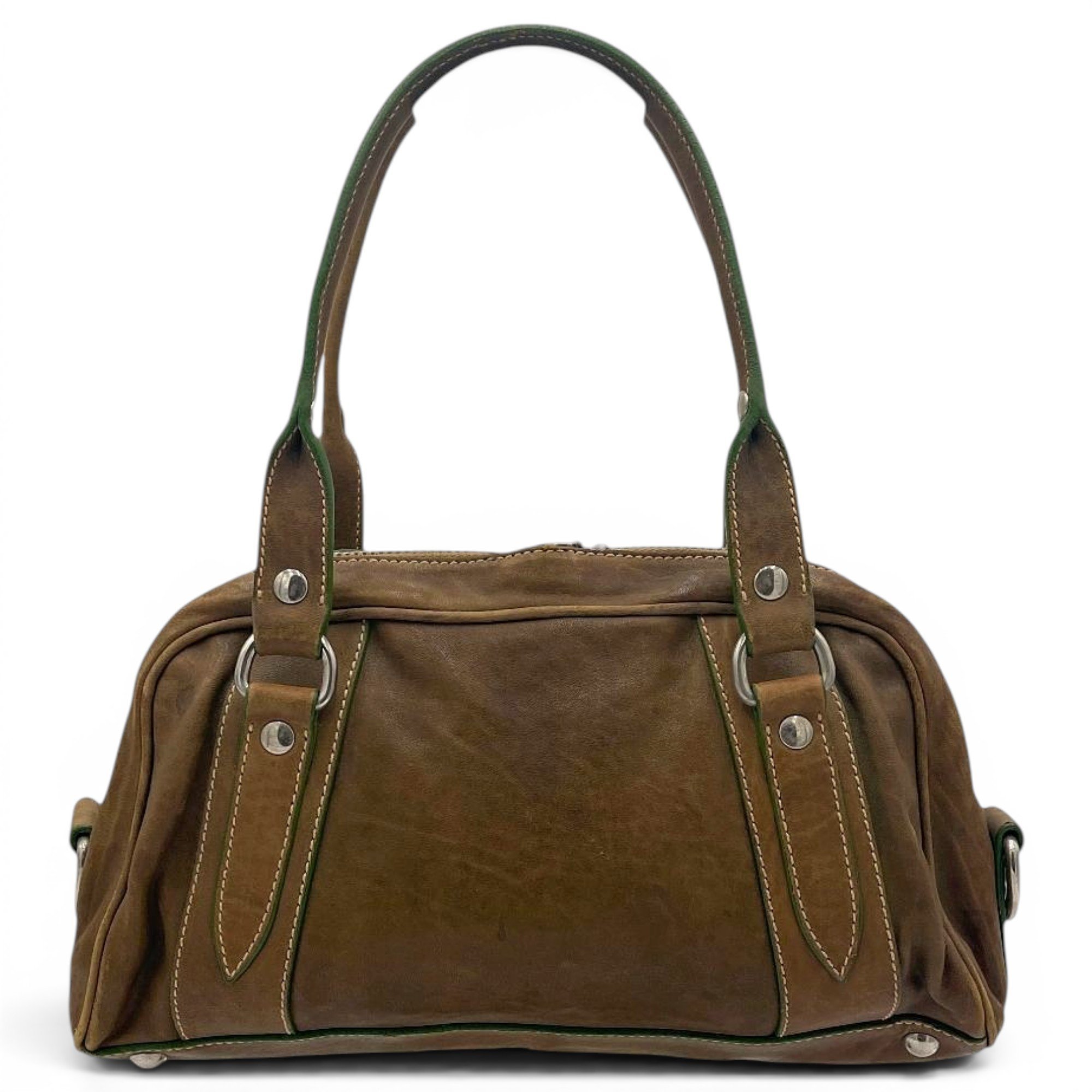 Leather mini bag