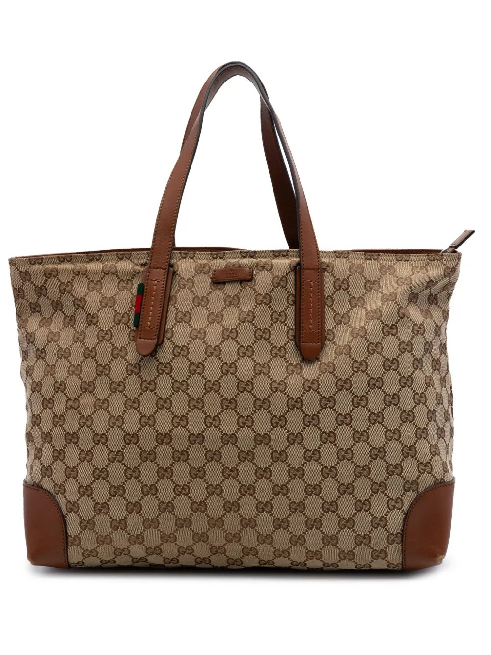 2016-2026 GG Canvas Web tote bag