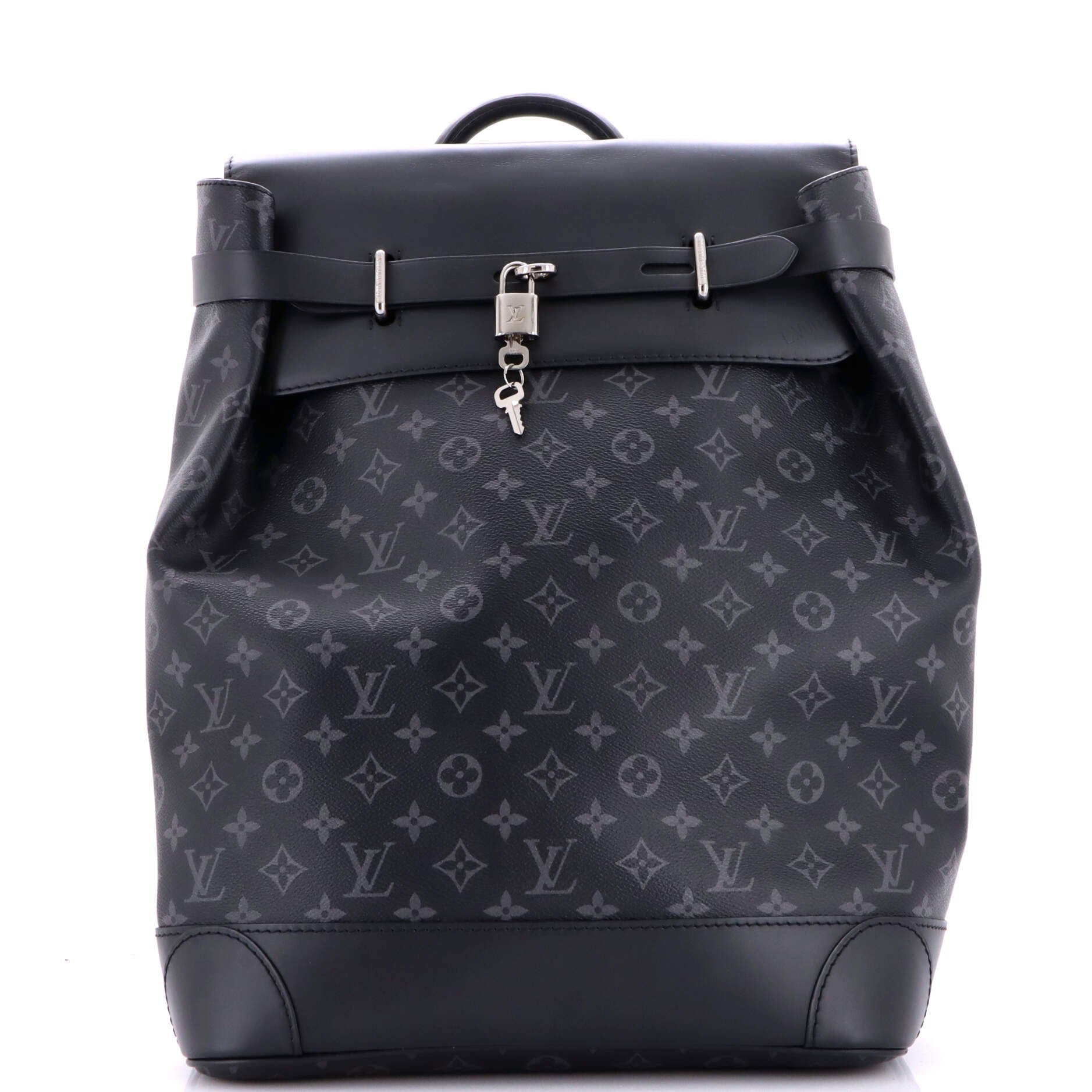 Steamer Backpack Monogram Eclipse Canvas