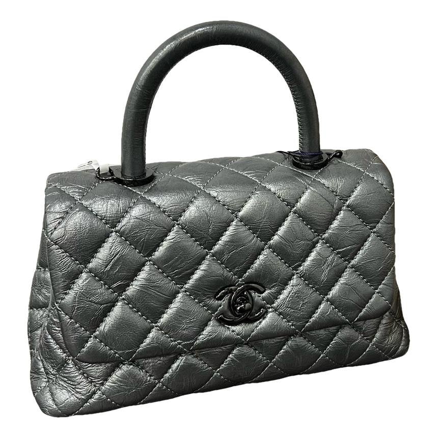 Coco Handle leather handbag