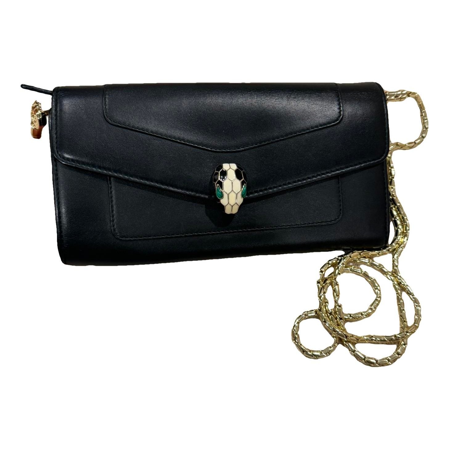 Serpenti leather crossbody bag
