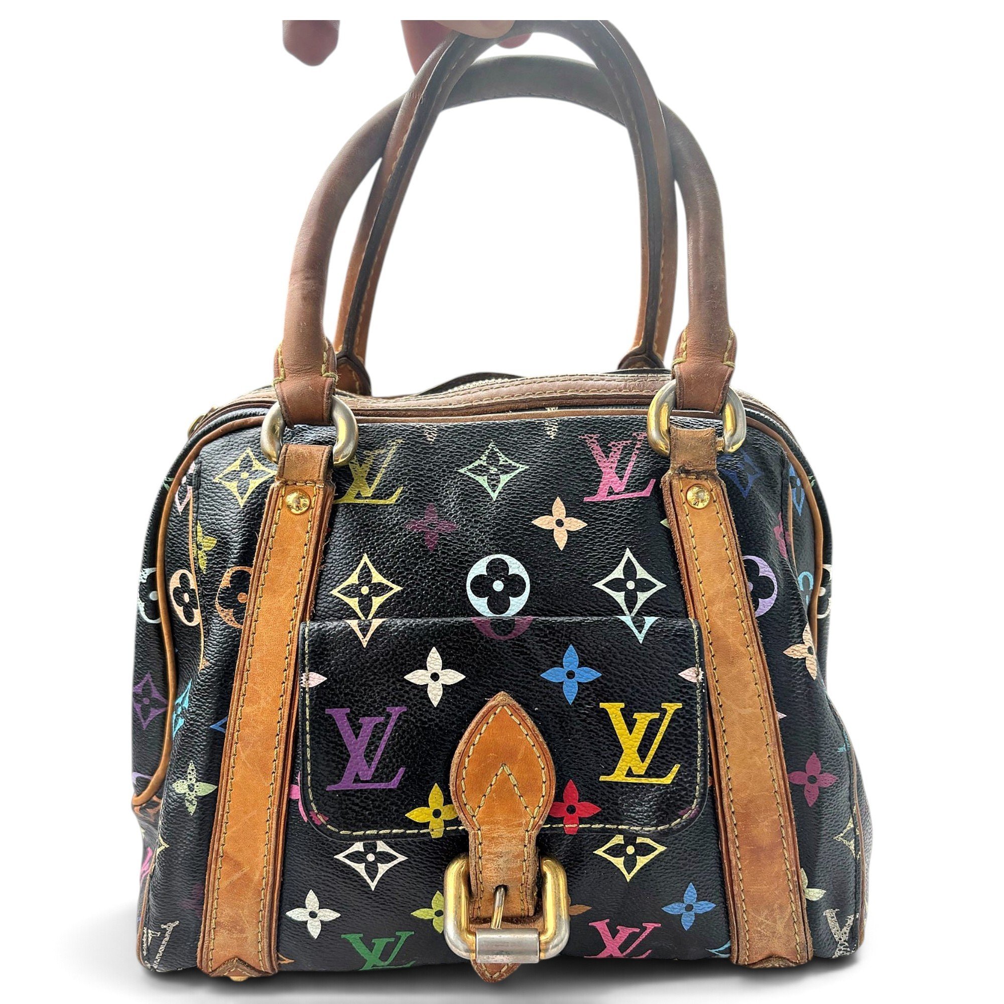 Priscilla leather handbag