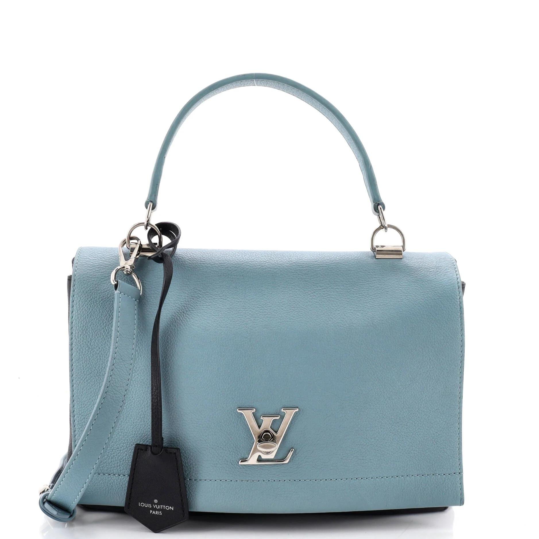 Lockme leather handbag