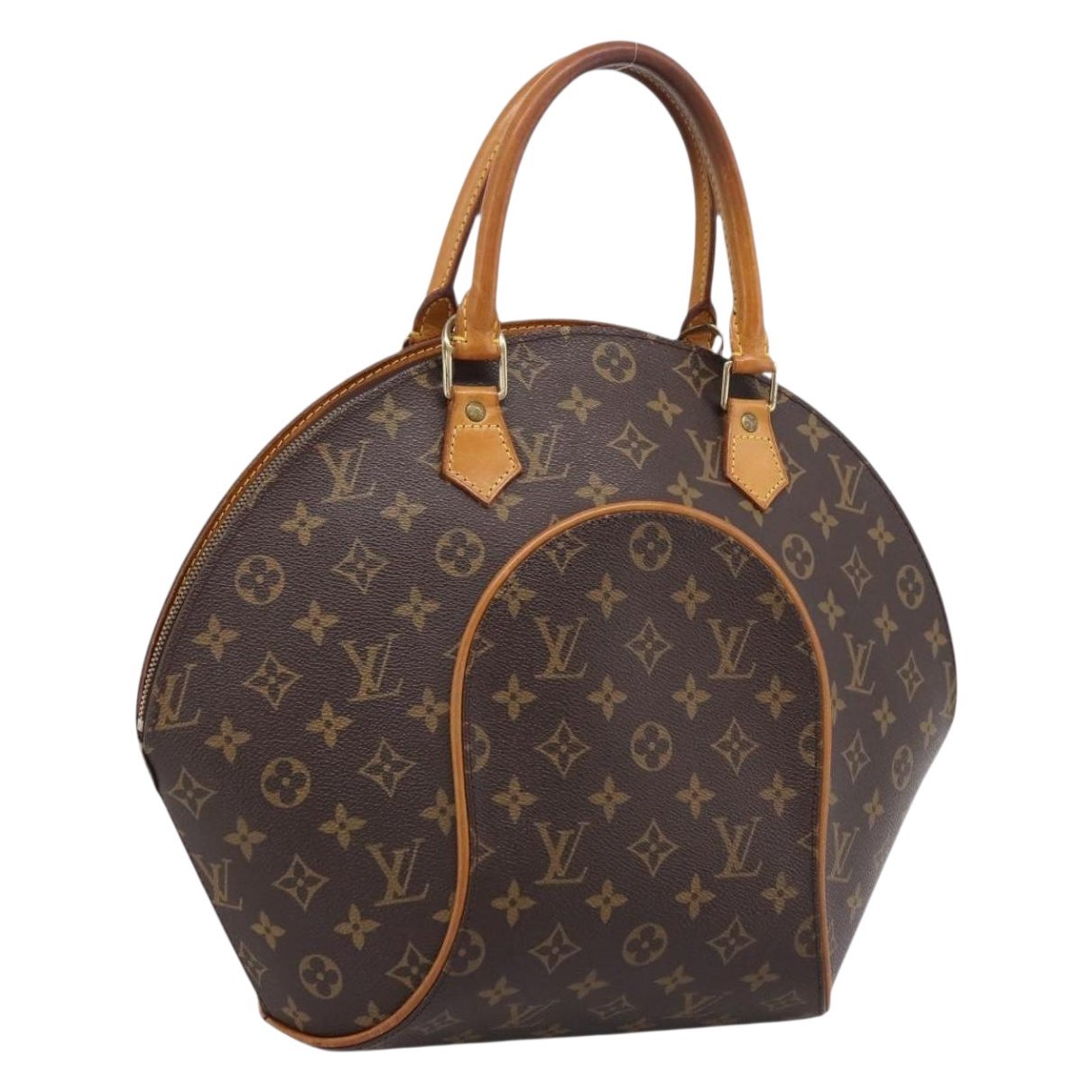 Ellipse cloth handbag