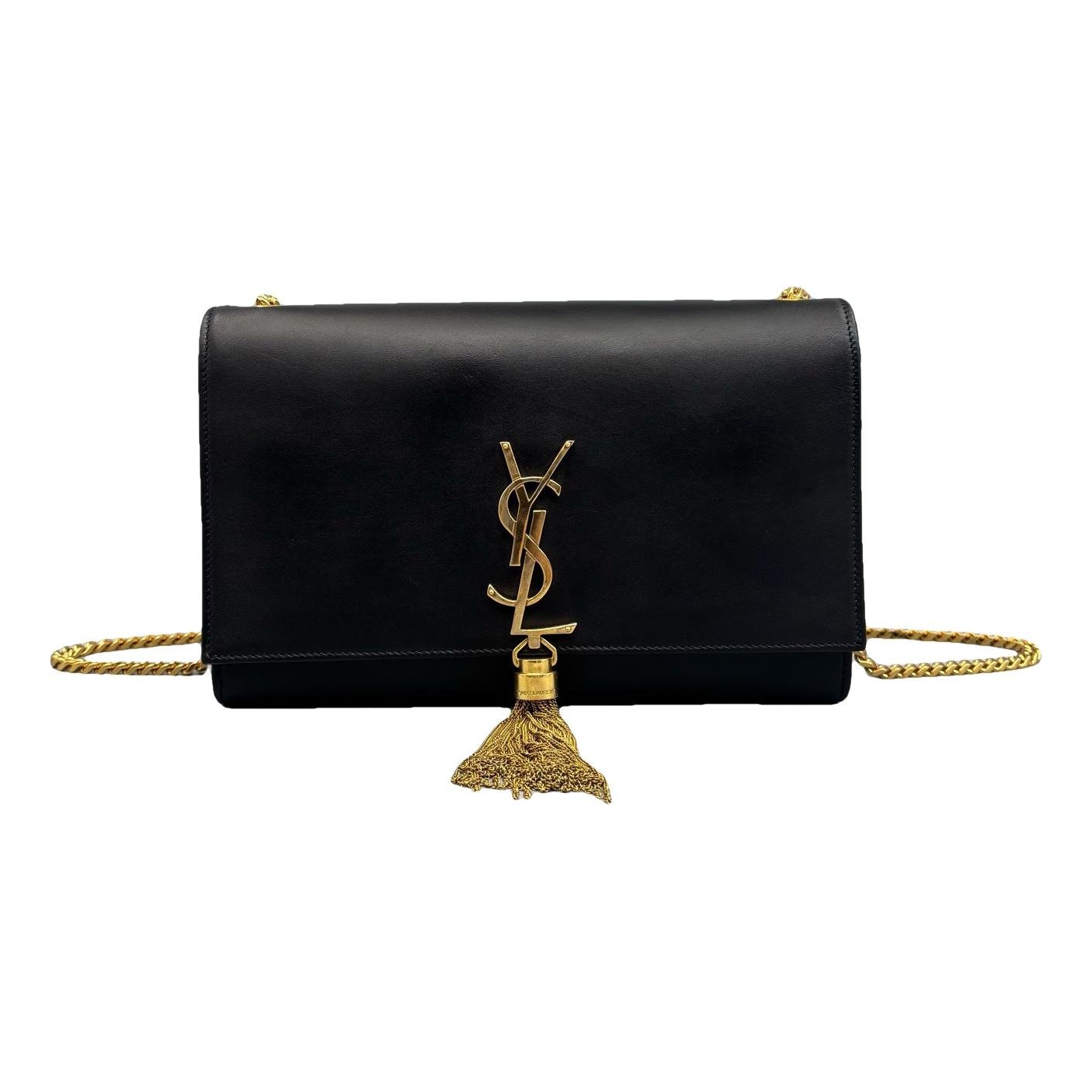 Pompom Kate leather handbag