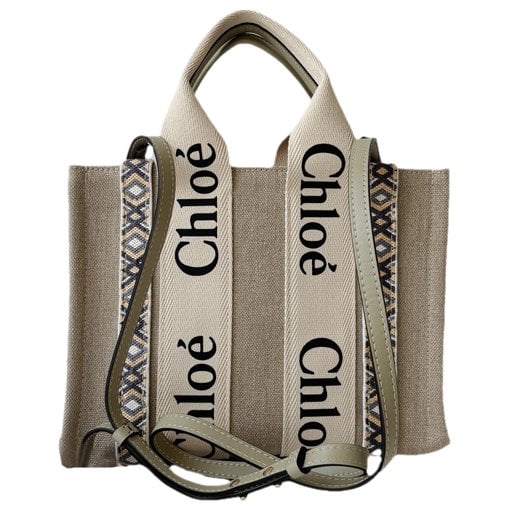 Woody cloth tote