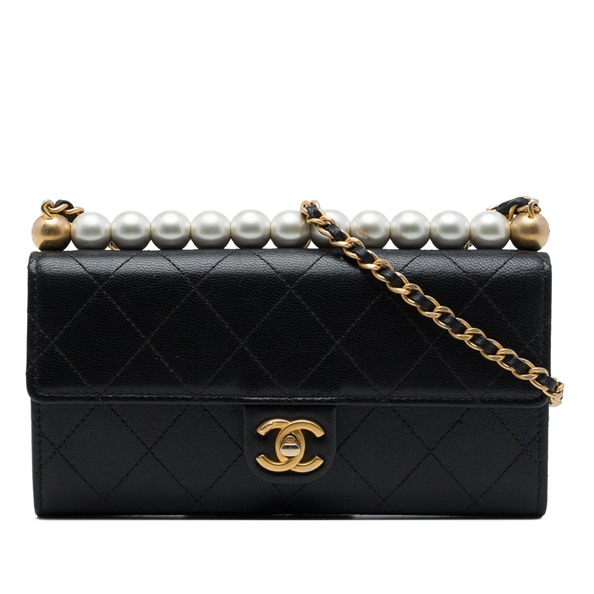 Timeless/Classique leather clutch bag