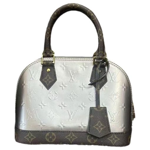 Alma BB patent leather handbag