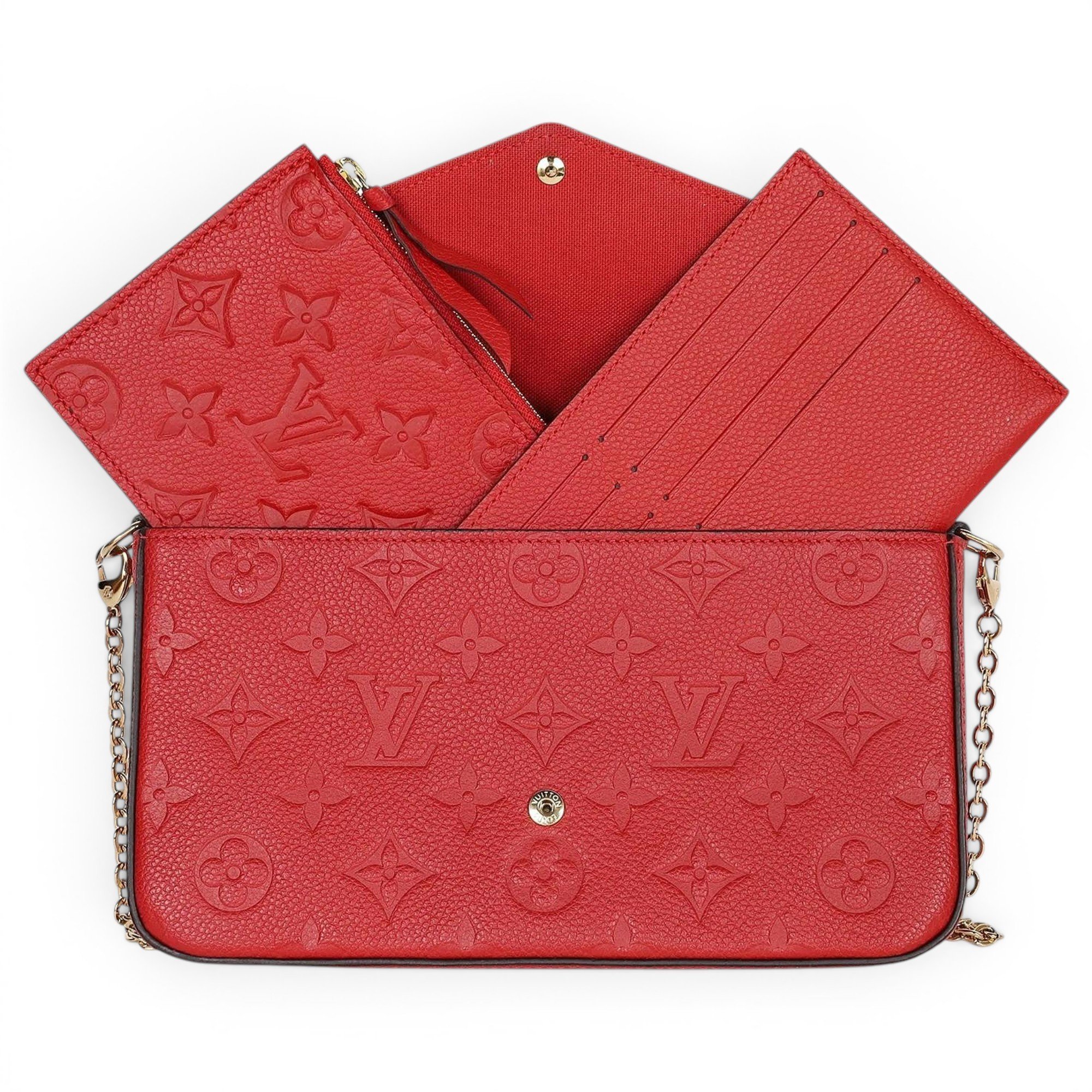 Leather crossbody bag