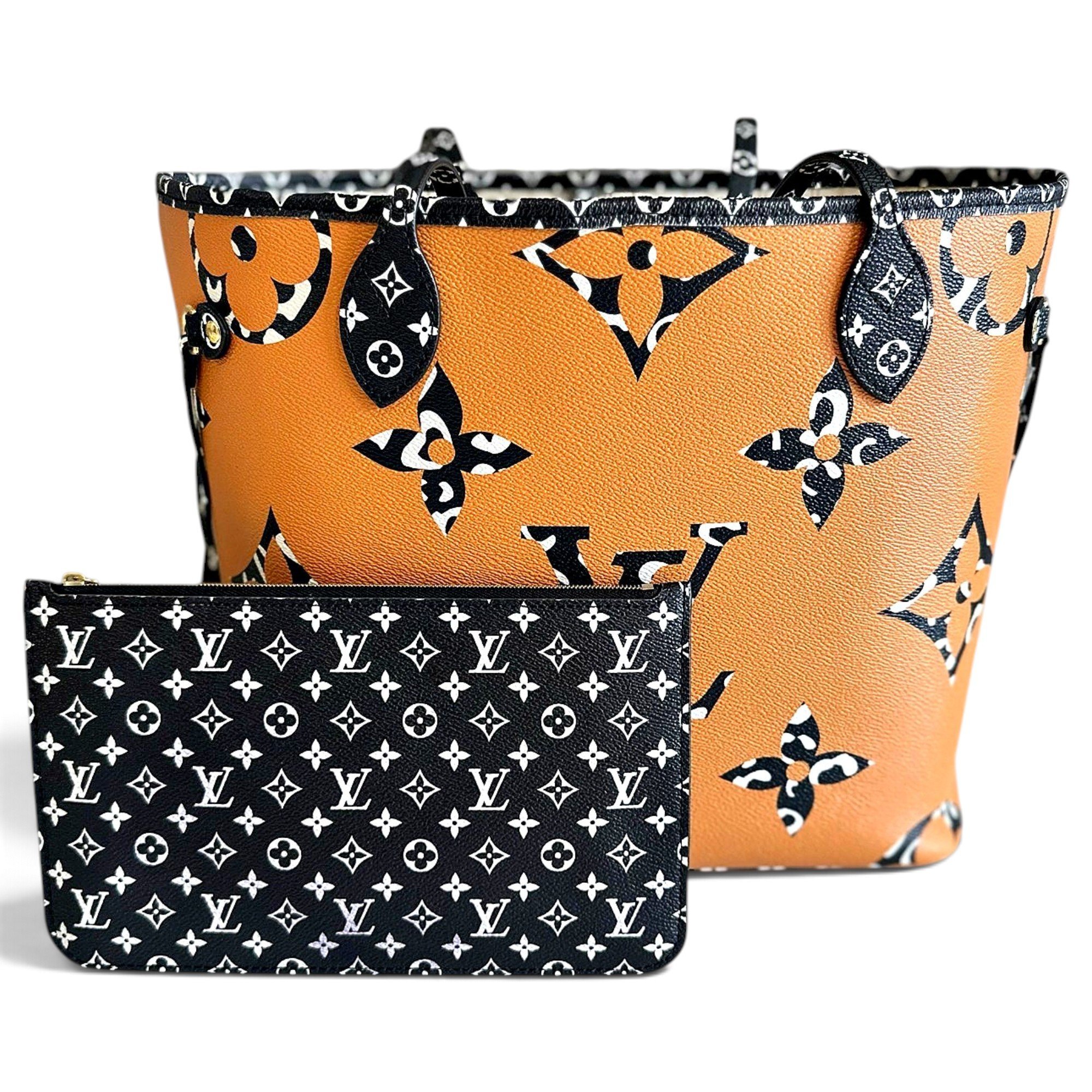 Neverfull leather tote
