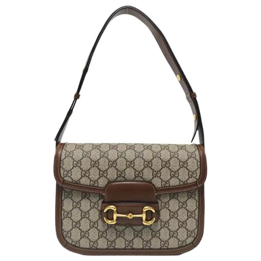 Handle Horsebit 1955 leather crossbody bag