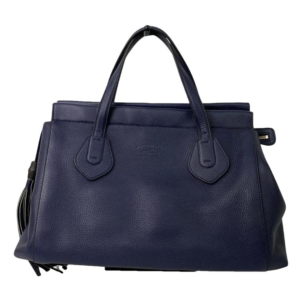 Soho Top Handle leather tote