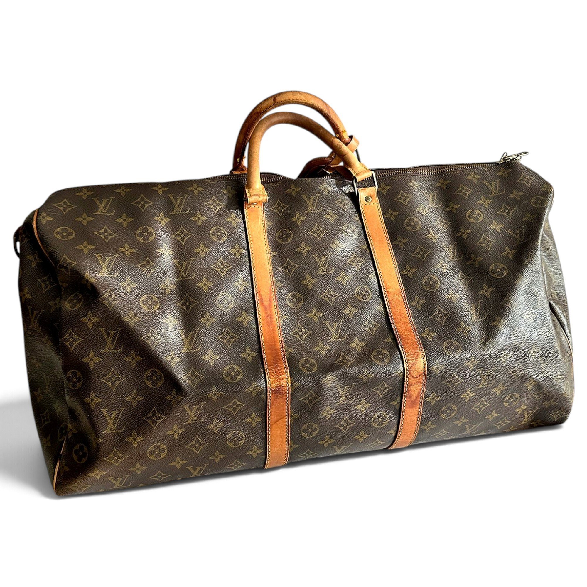Keepall leather 48h bag
