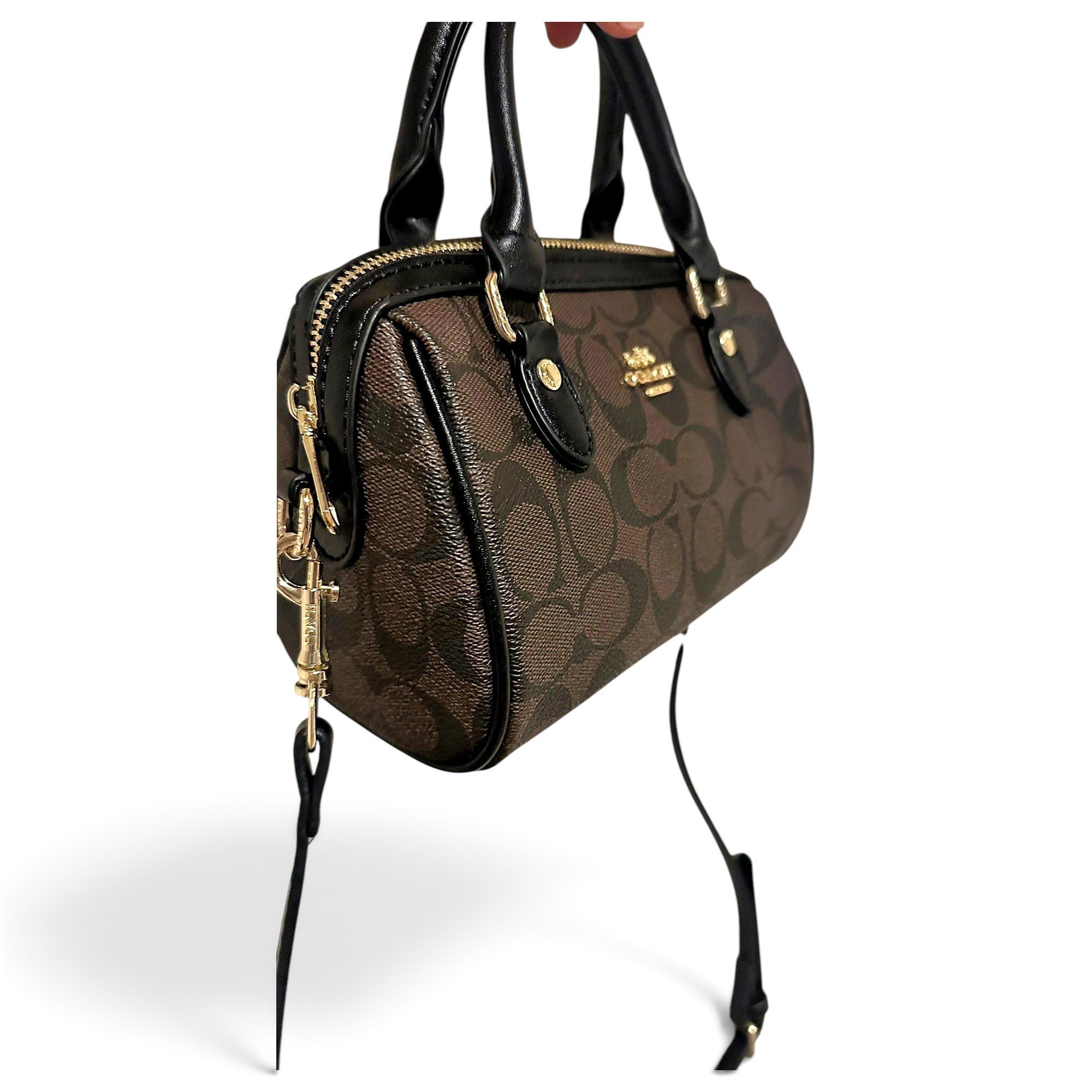 Leather crossbody bag