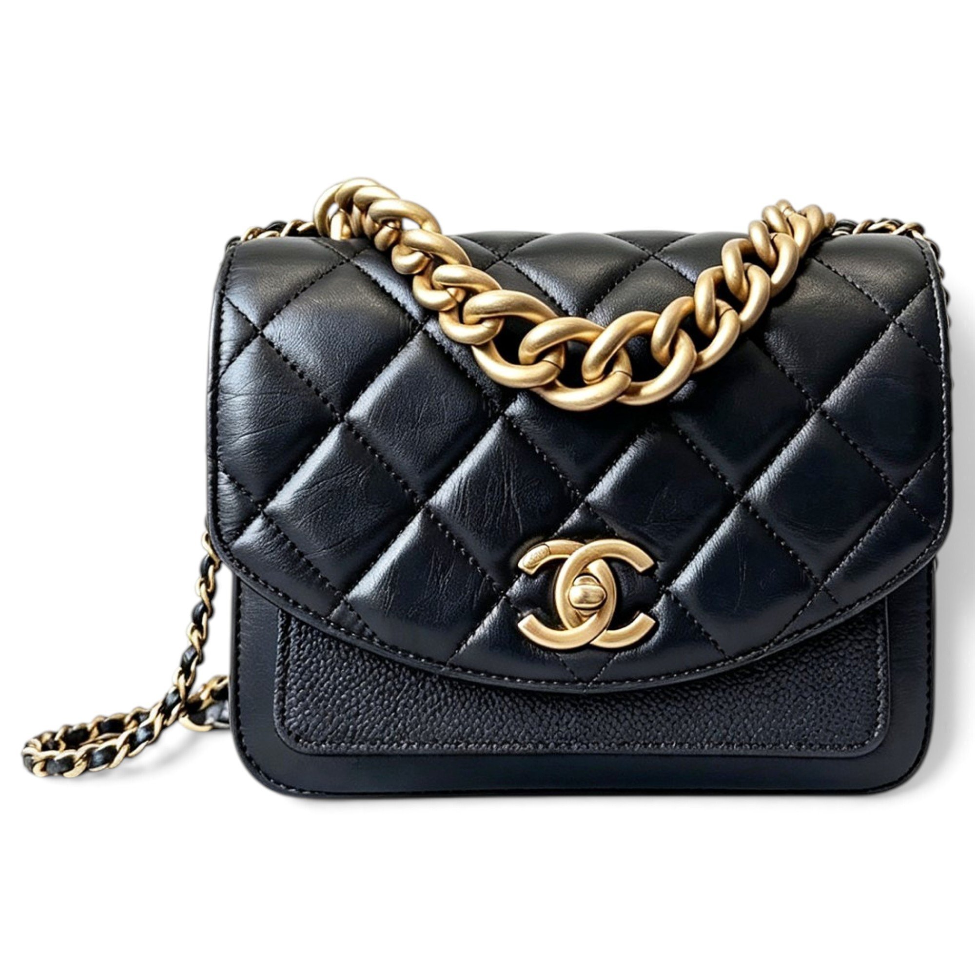 Leather crossbody bag