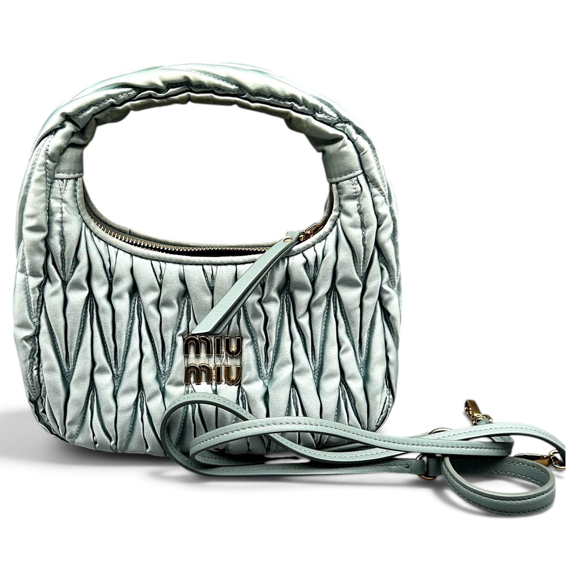 Miu Miu Miu Wander leather handbag