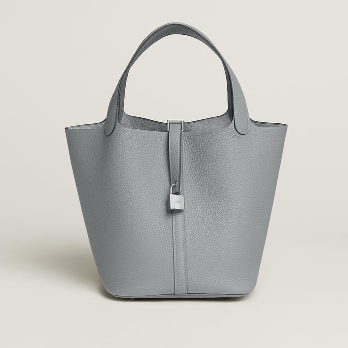 Gris Pantin Bolsa Picotin Lock 22