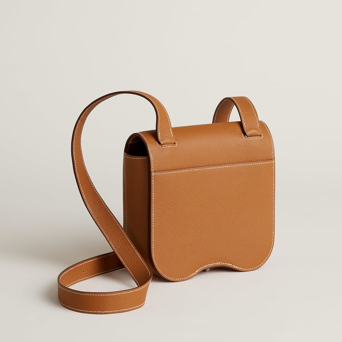 Gold Hermès Della Cavalleria Mini Bag