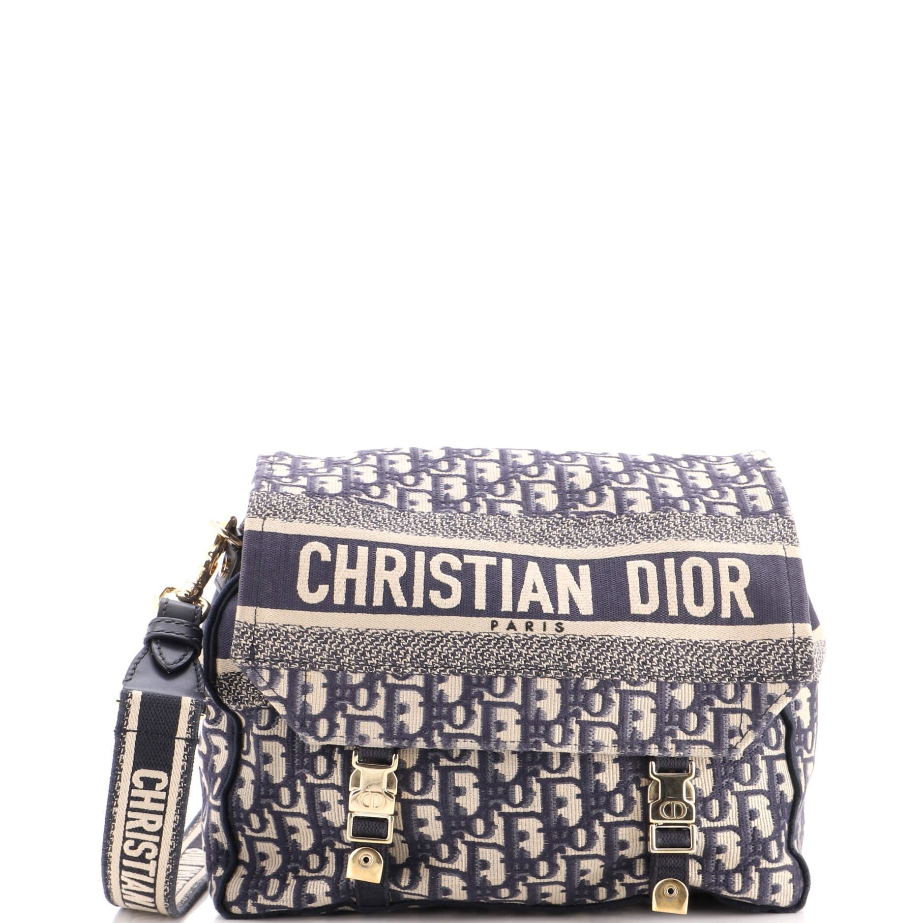 Diorcamp Messenger Bag Oblique Canvas Medium
