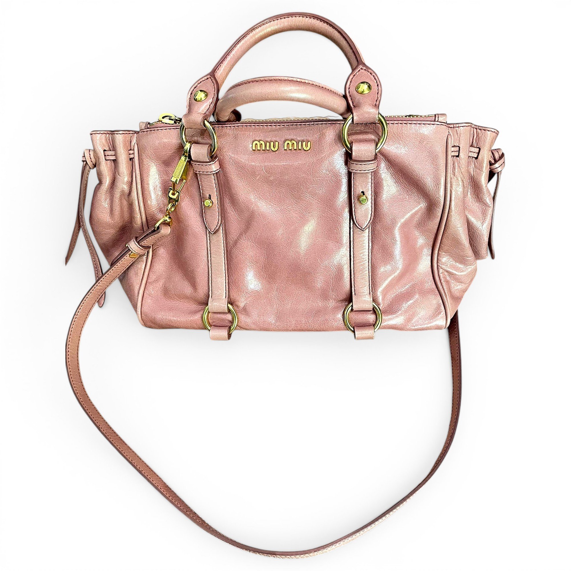 Vitello leather handbag
