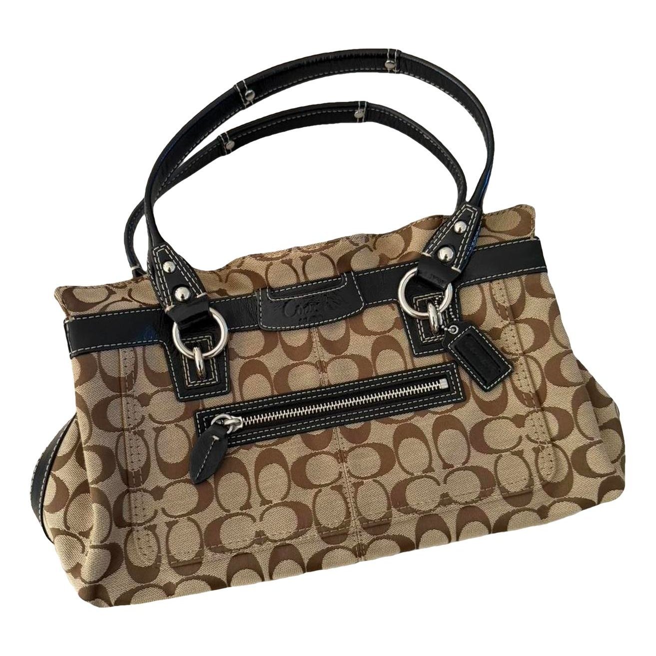 Leather tote