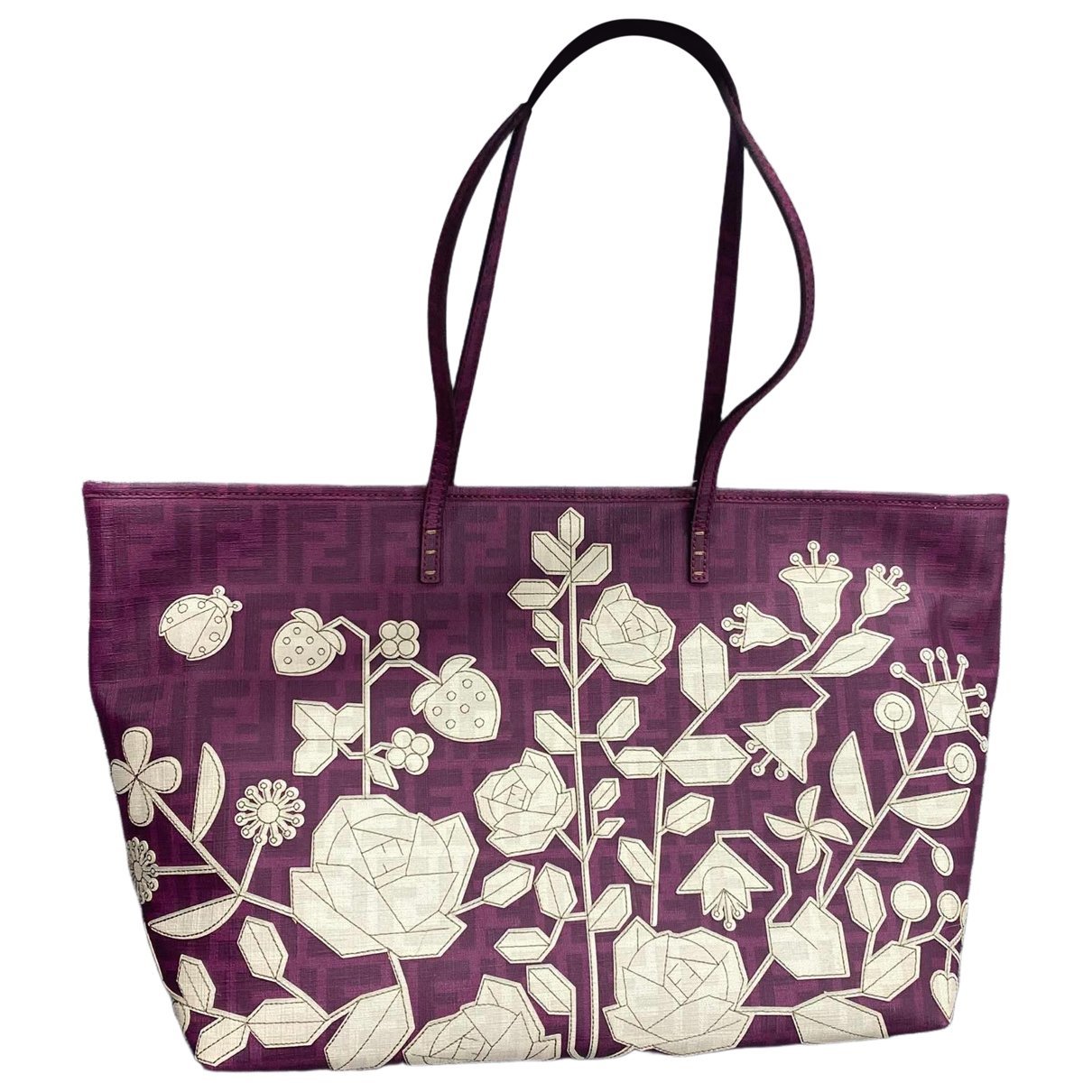 Vegan leather tote