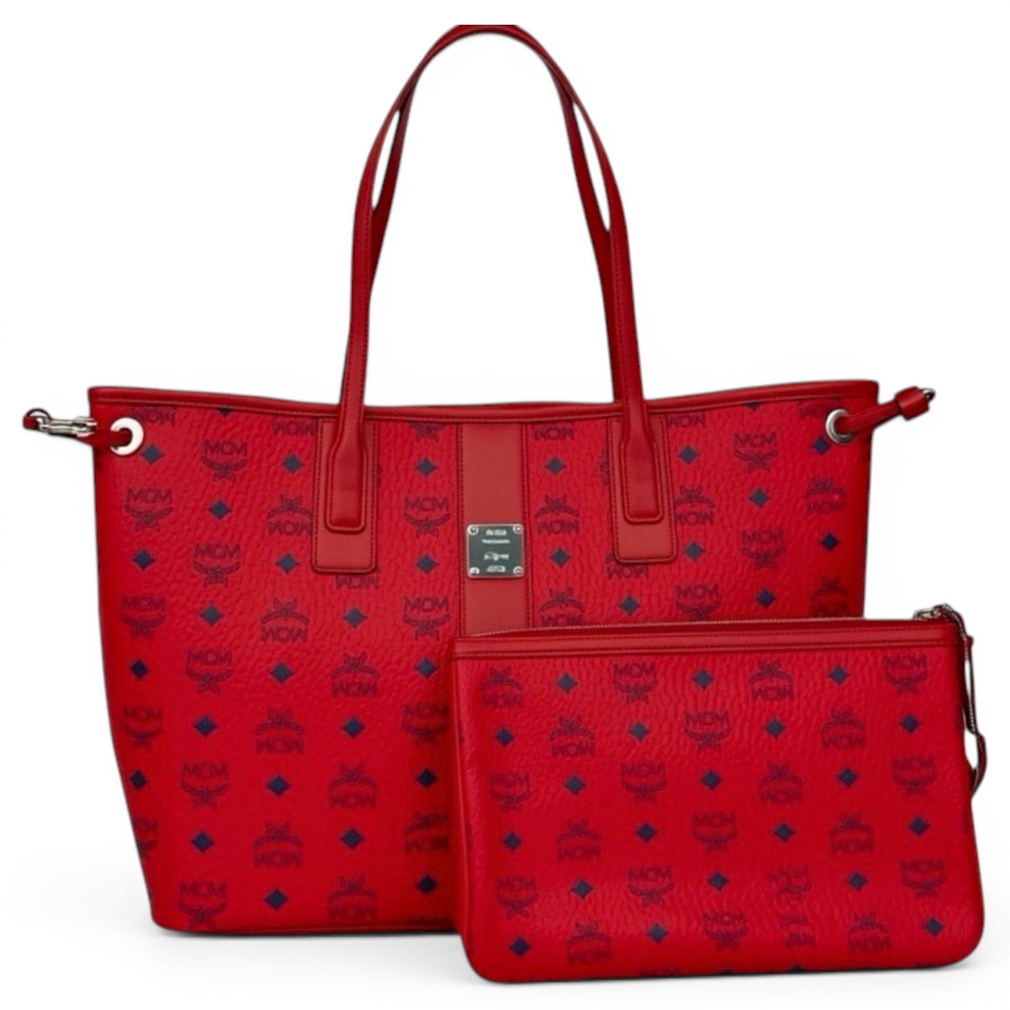 Leather tote