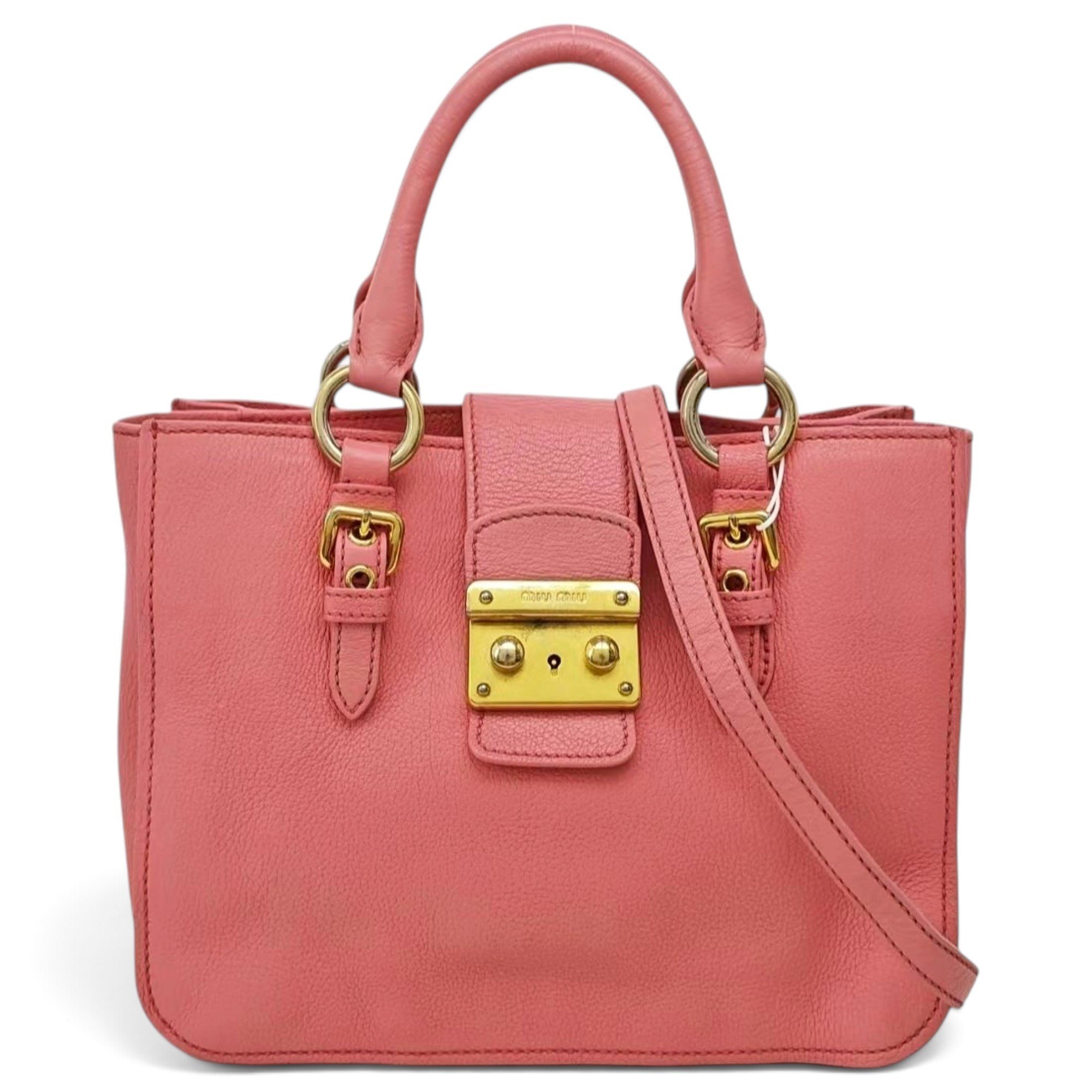 Vitello leather handbag