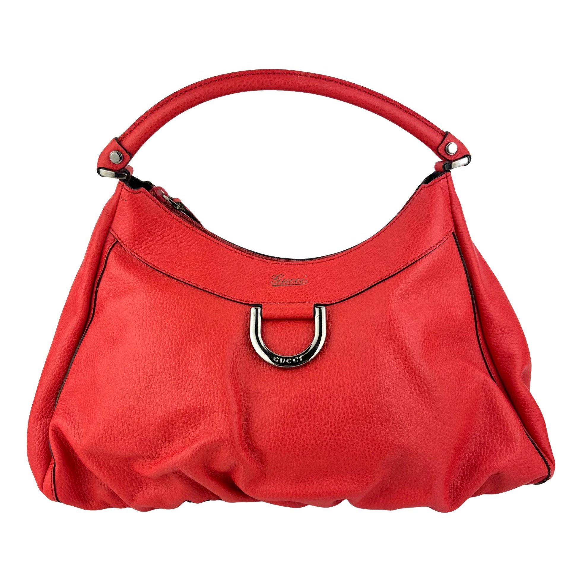 D-Ring leather handbag
