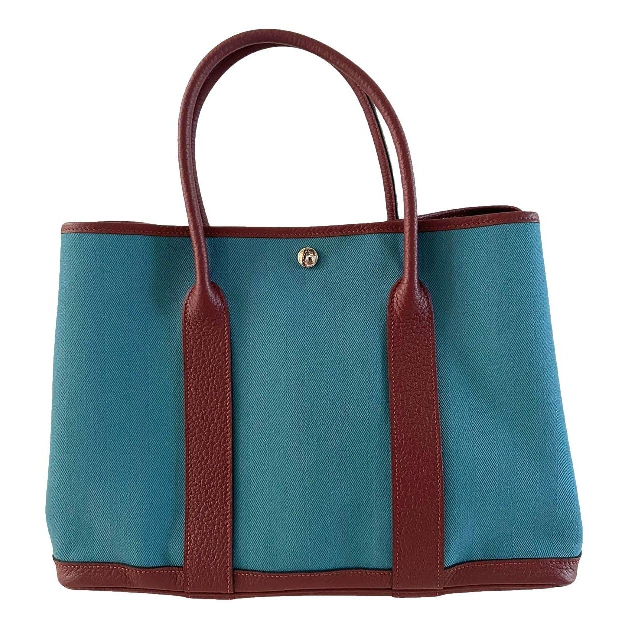 Garden Party leather handbag