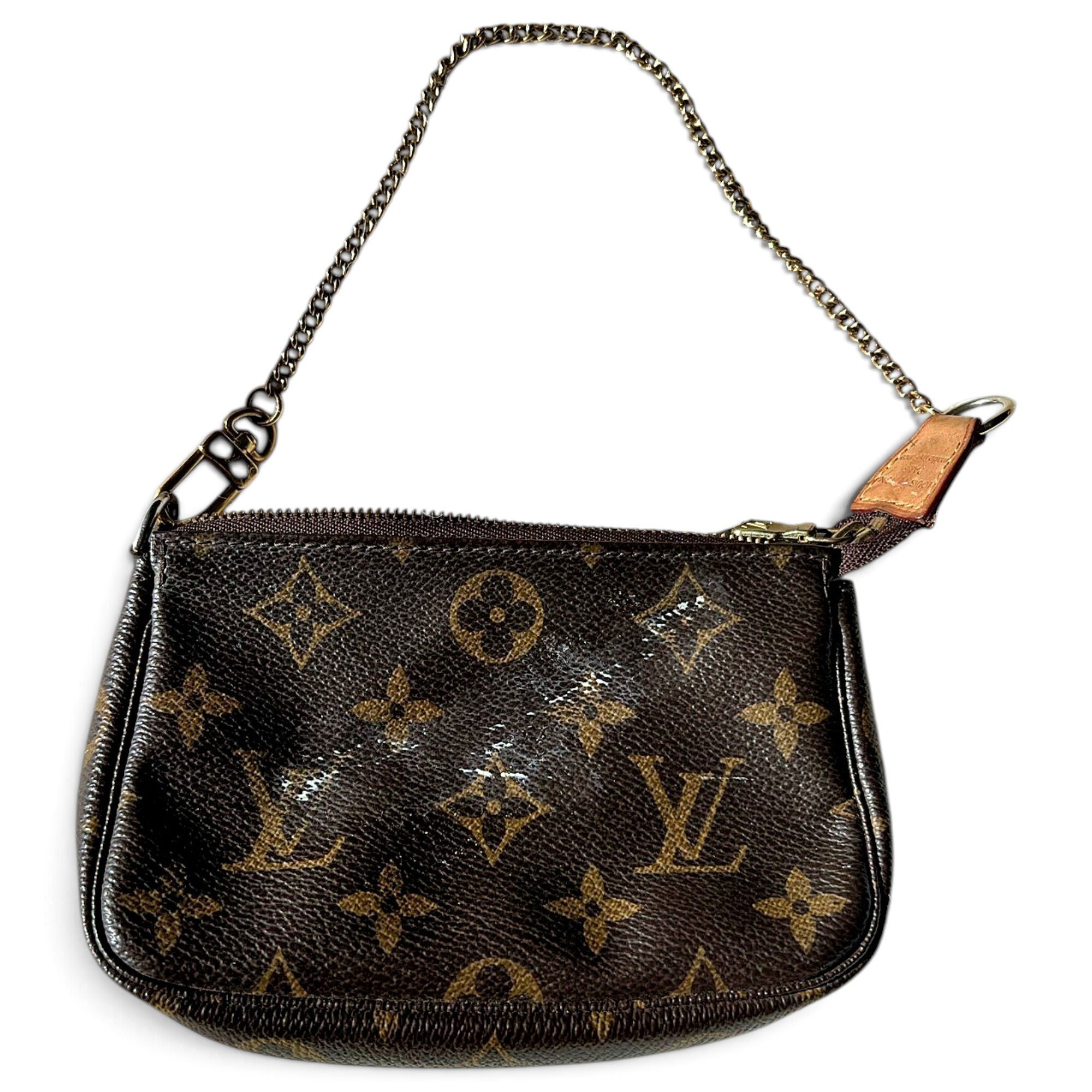 Pochette Accessoire leather bag