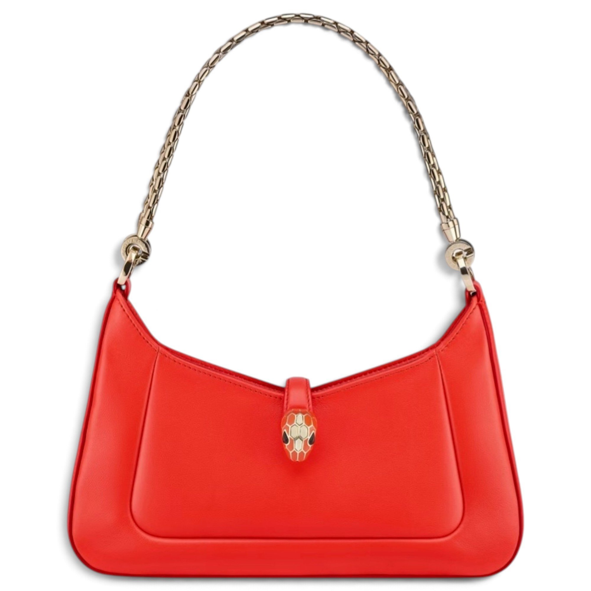 Bvlgari Serpenti leather handbag