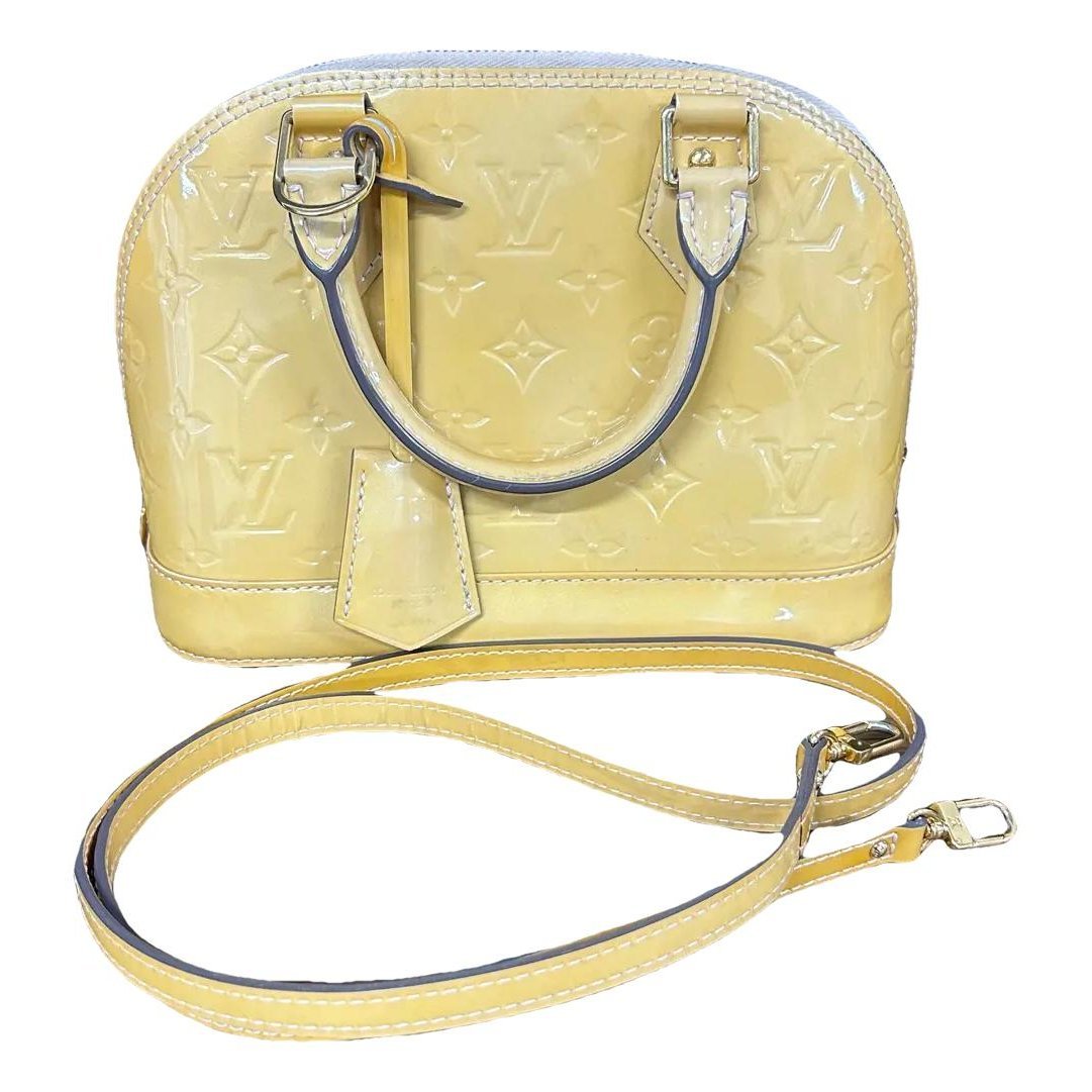 Alma BB patent leather handbag
