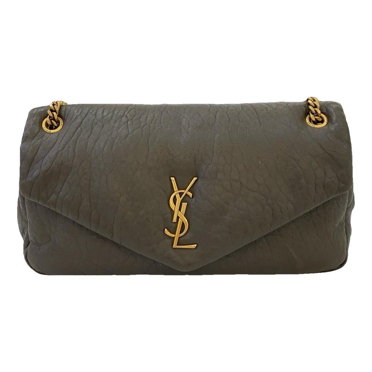 Baby monogramme leather bag