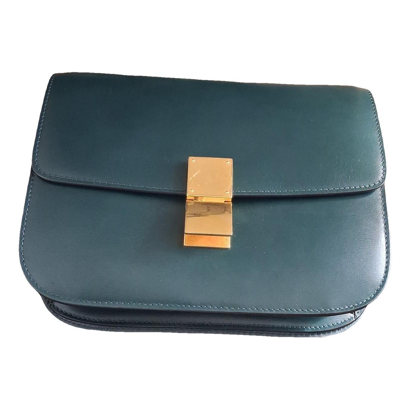 Classic leather crossbody bag