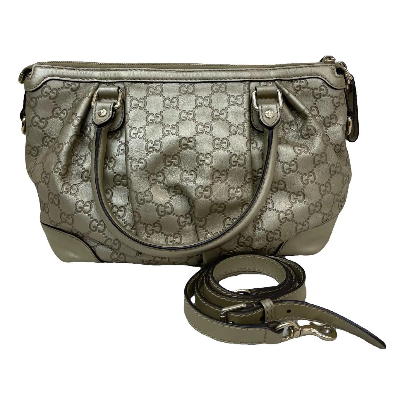 Leather crossbody bag