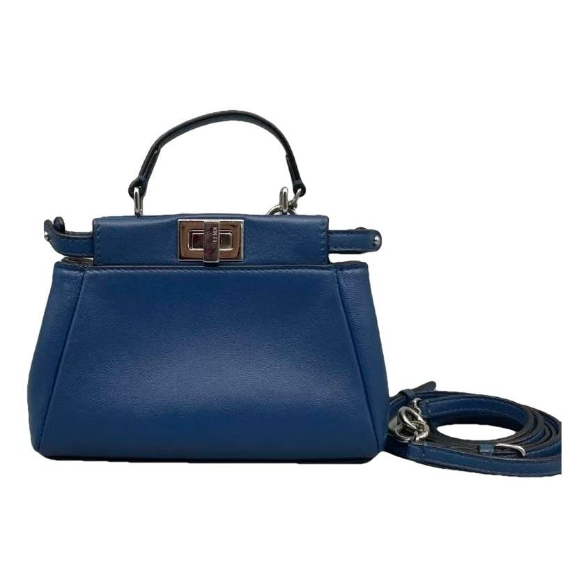 Peekaboo leather handbag