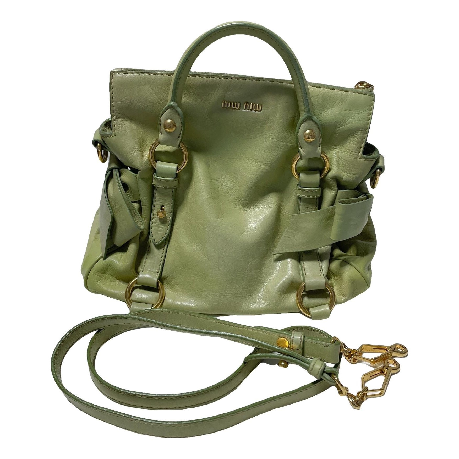 Leather handbag