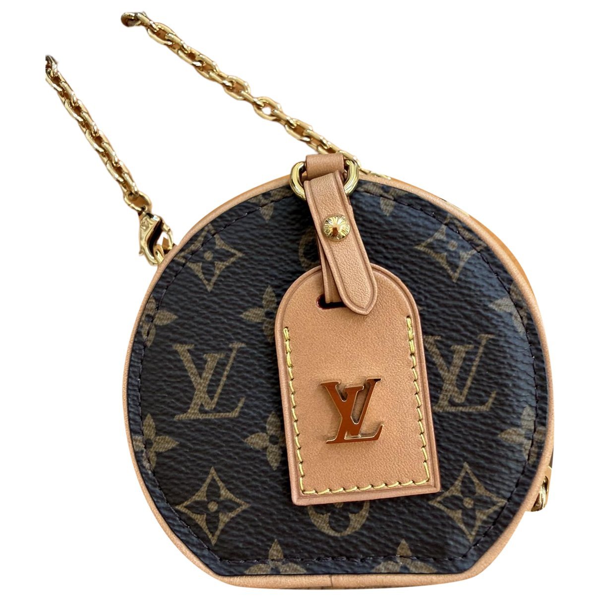 Boîte chapeau souple leather handbag