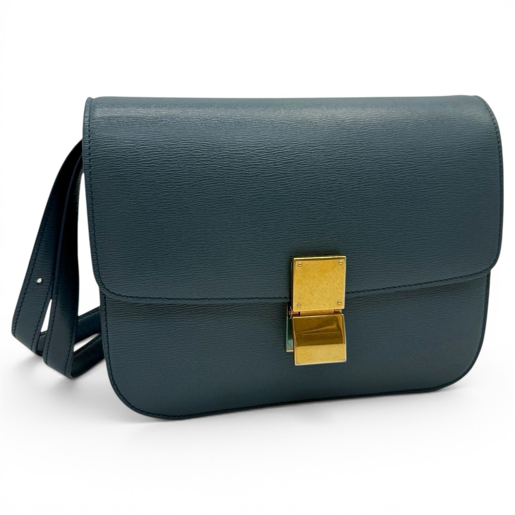 Classic leather handbag